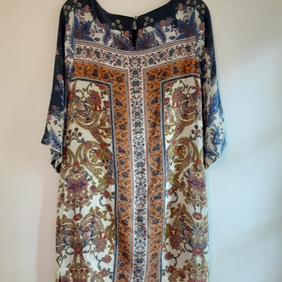 Maeve Barcelona Silk Dress Size 6 - Picture 5 of 7